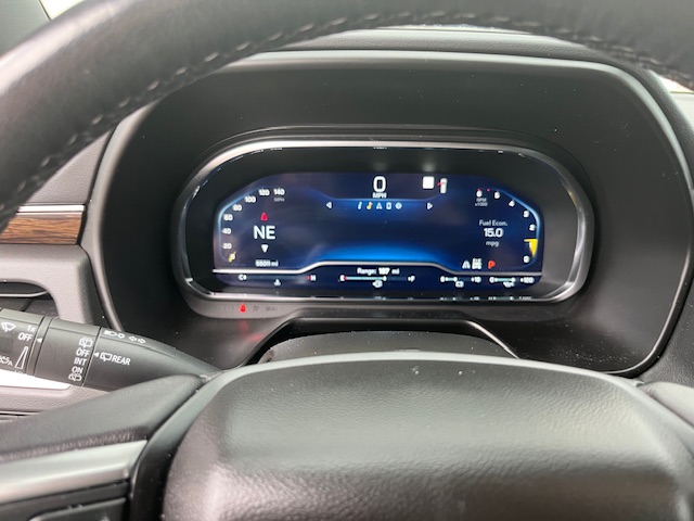 2023 Chevy Tahoe Silver Odomenter Dash